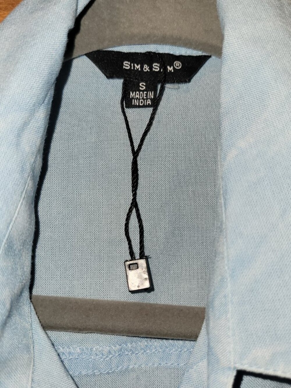 Sim&Sam Button up Tie Shirt - Picture 2 of 5
